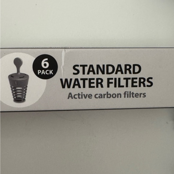 TORUS Filtered 2L/68oz Portable Gravity Dog Water Bowl + 5 new unused filters - Picture 9 of 12